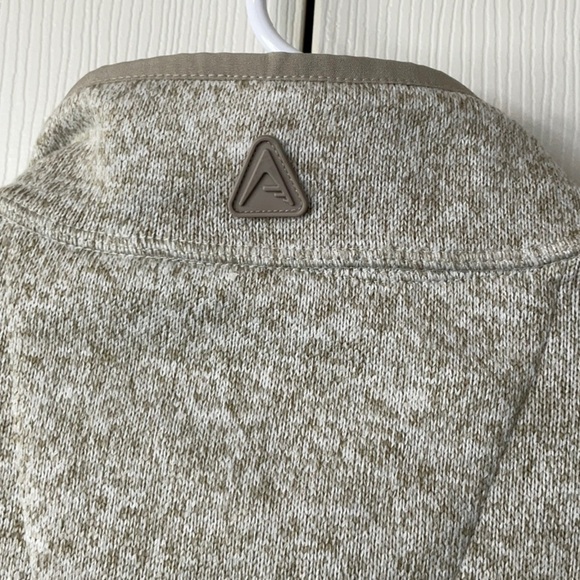 Antigua - Philadelphia 76ers Fortune Full Zip Jacket Oatmeal Heather Men's XL - Picture 8 of 9